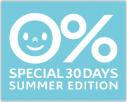 『0％　SPECIAL 30DAYS』キャンペーンのお知らせ