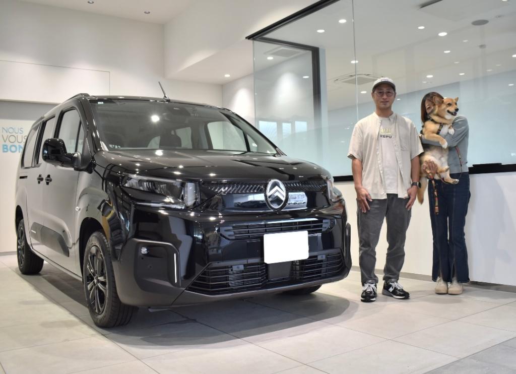 N様「NEW BERLINGO LONG MAX Black Edition」ご納車おめでとうございます！！