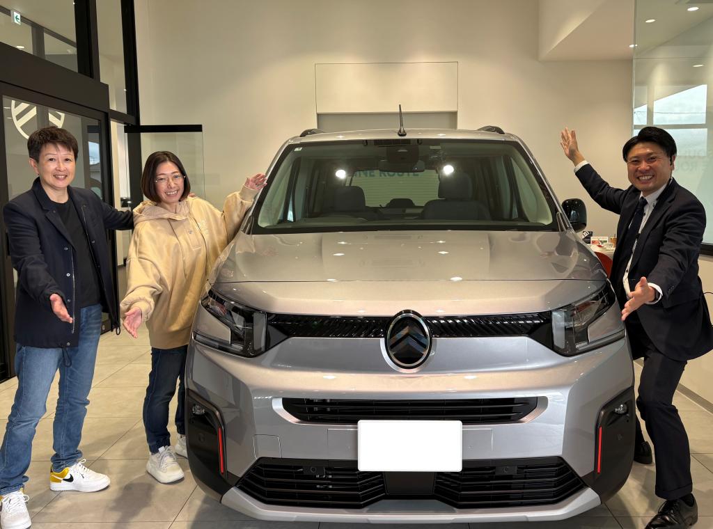 T様「BERLINGO XTR Grip ControlPackage」ご納車おめでとうございます！！