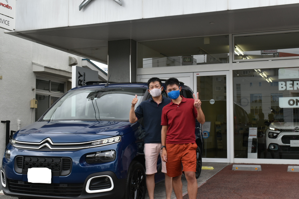 M様　ベルランゴご納車