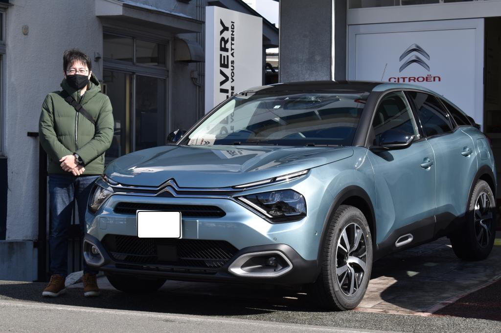 Y様　C4 SHINE BLUEHDi ブルーアイスランド　ご納車おめでとうざいます！